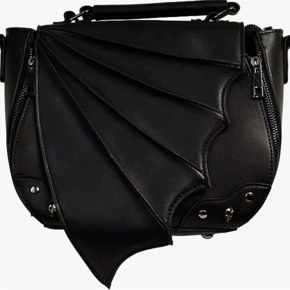 Banned Alternative Gwendolyn Batwing Handbag - Picture 1 of 10